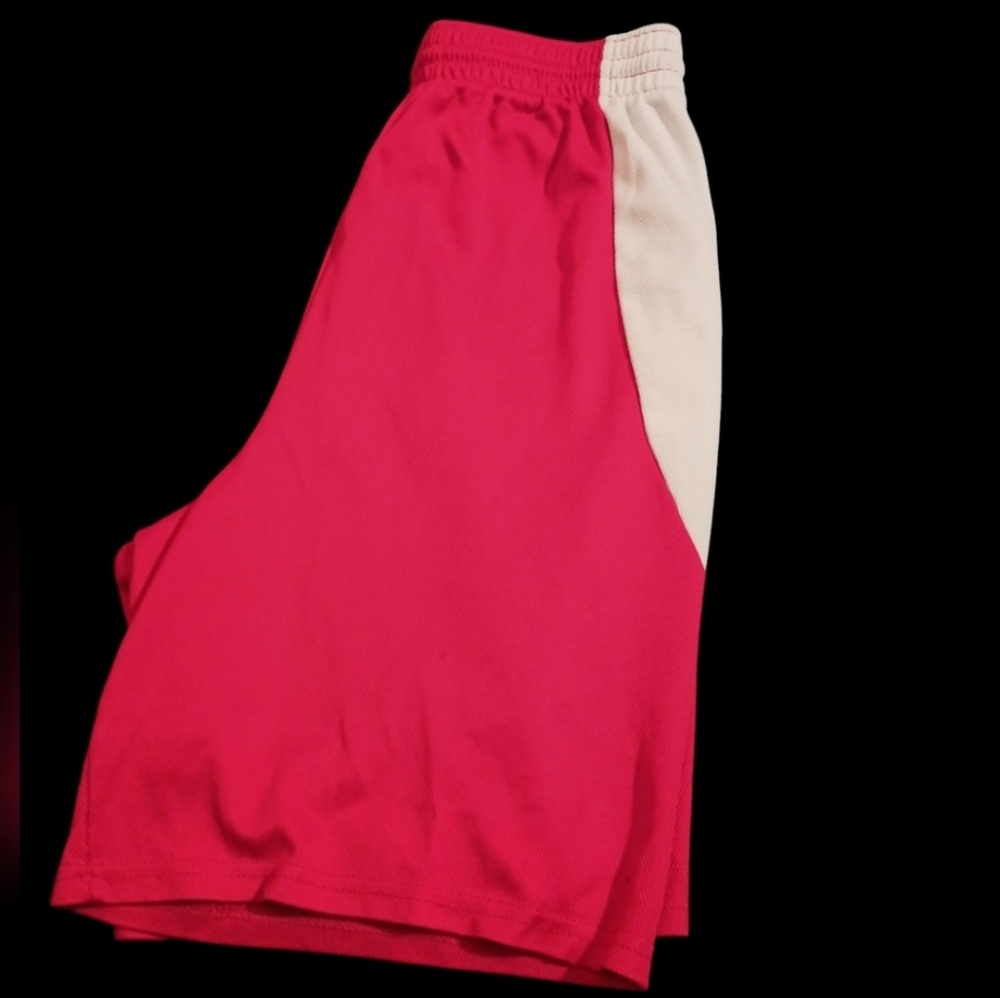 Red Alleson Athletic Shorts